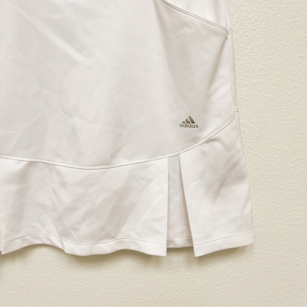 Adidas Pleated Ruffle White Tennis Skort Size S - Picture 4 of 4
